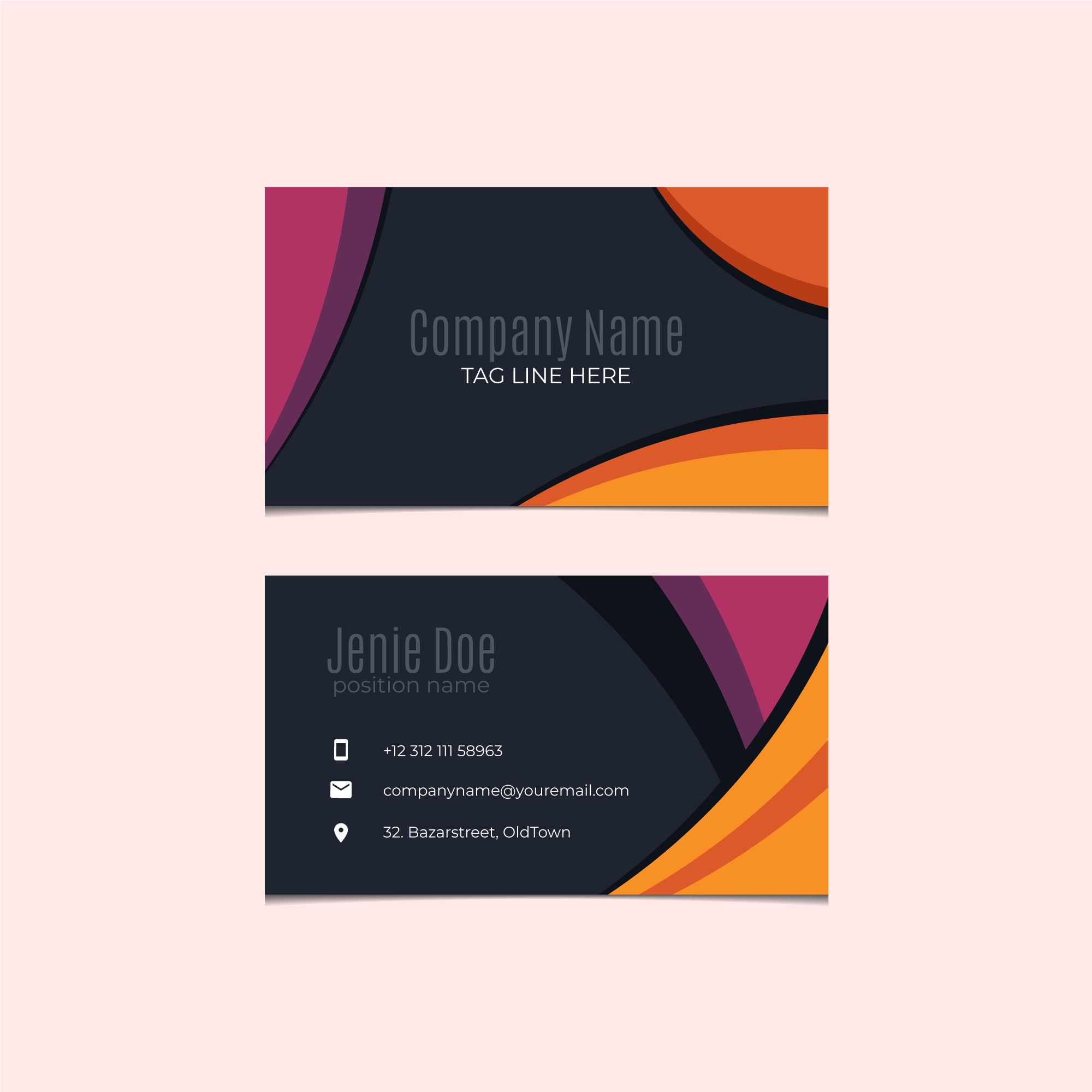 Visiting Card Design